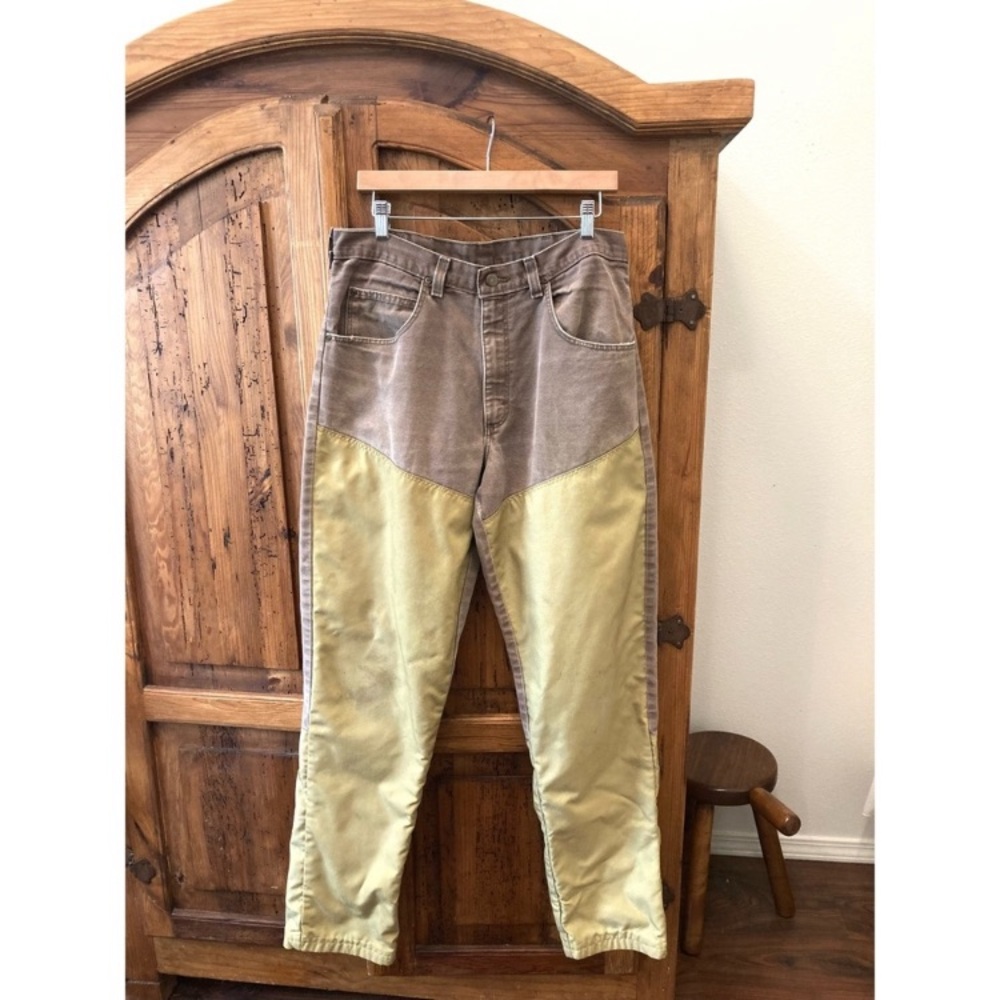 Vintage Wrangler Brown Double Knee Work Jeans